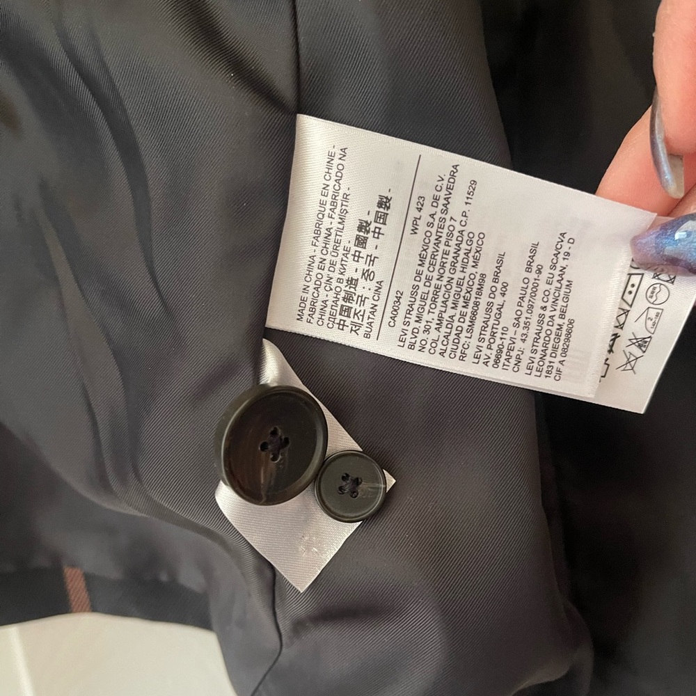 NWT LEVIS • Math Club Blazer - Picture 6 of 7
